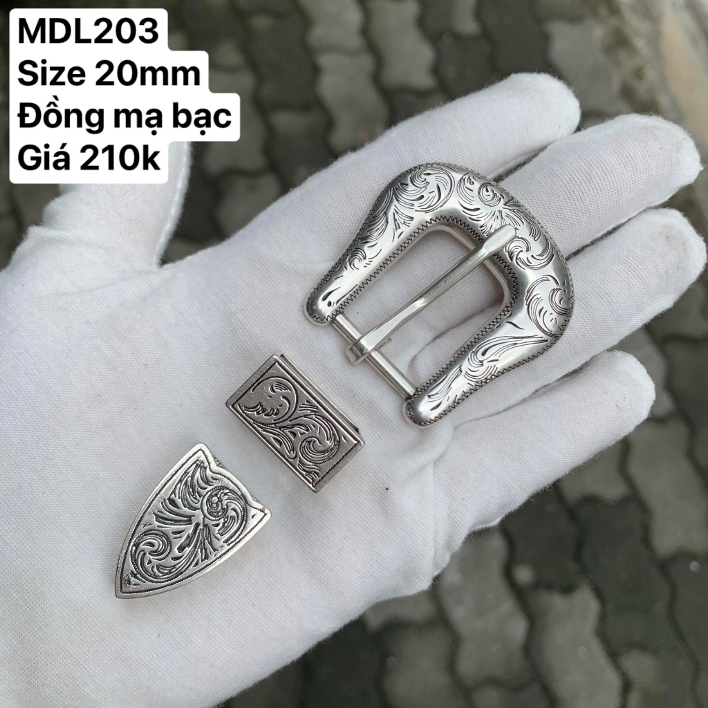 Mặt dây lưng Nam Nữ  size 20mm, mặt dây lưng vintage, mặt dây lưng 3 chi tết