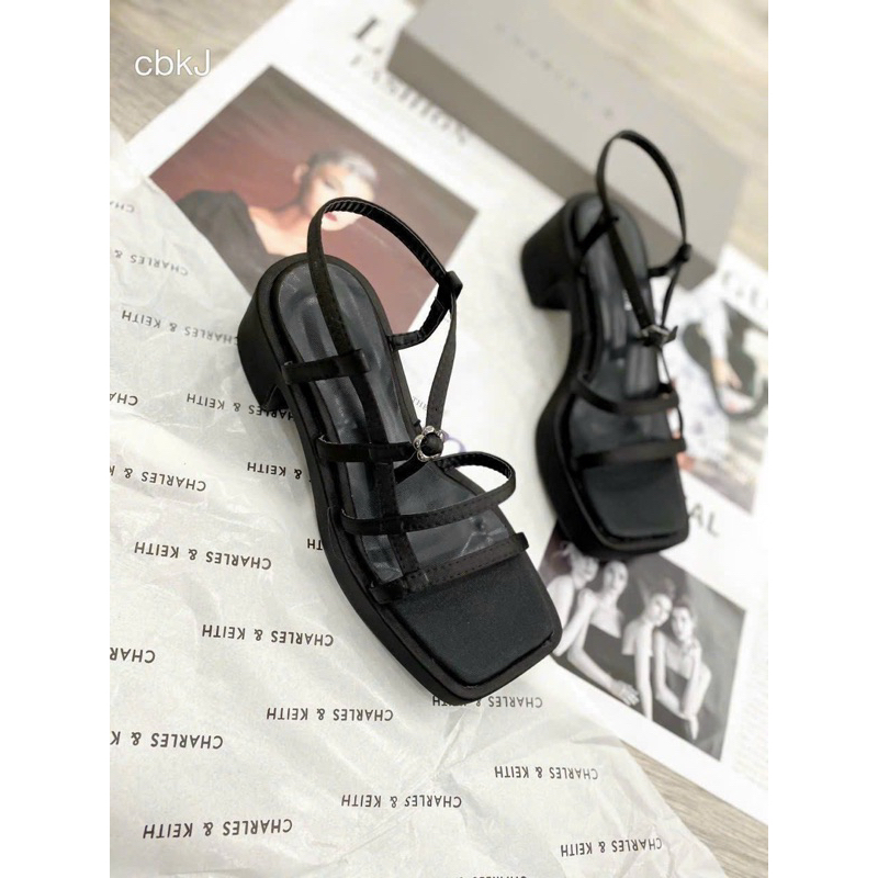 DÉP SANDANL DÂY LỤA KHOÁ HOA XINH 😍