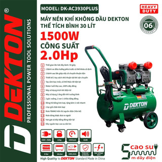 Máy nén khí dekton dk ac 3930 plus - 30l - 2hp