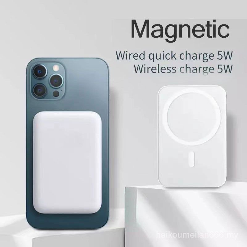 Sạc Dự Phòng Không Dây 10000mAh Kỹ Thuật Số Cho iPhone11 12 13 14Huawei Xiaomi Sam