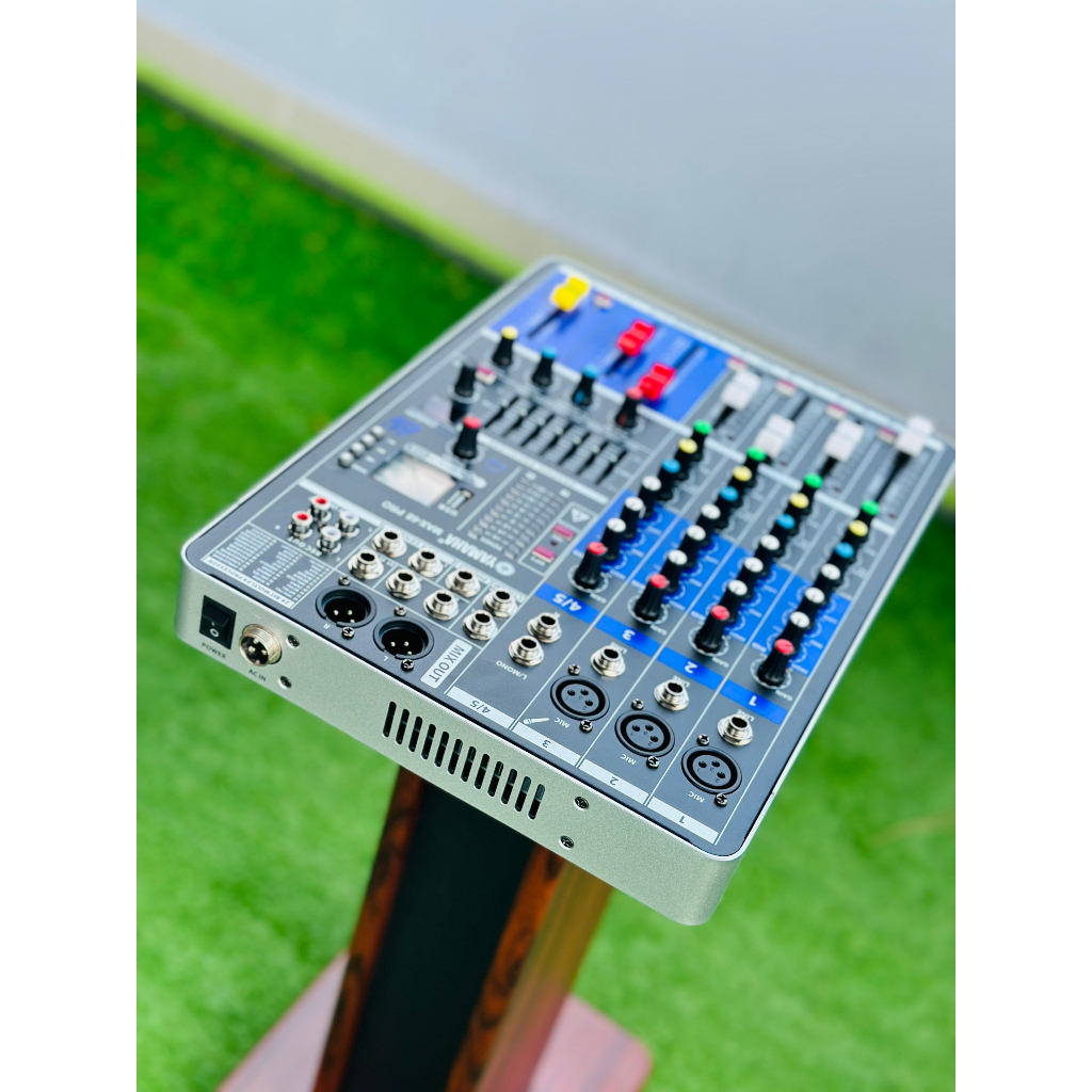 Bàn trộn âm thanh Mixer MAX68 PRO - 99 hiệu ứng vang âm thanh chuẩn phòng thu, hát karaoke gia đình, live stream