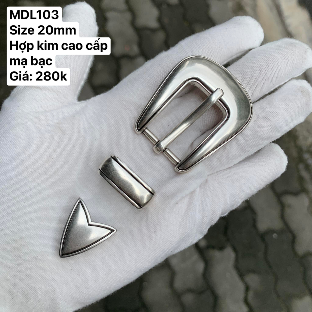 Mặt dây lưng Nam Nữ  size 20mm, mặt dây lưng vintage, mặt dây lưng 3 chi tết