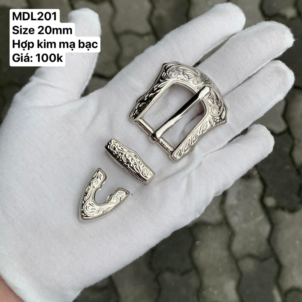 Mặt dây lưng Nam Nữ  size 20mm, mặt dây lưng vintage, mặt dây lưng 3 chi tết