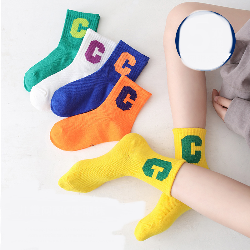 Set 5 đôi vớ cho bé trai hình khủng long dễ thương, tất trẻ em thoáng mát