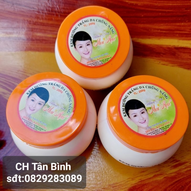 kem dưỡng trắng như mai 200g sản phẩm chính hãng