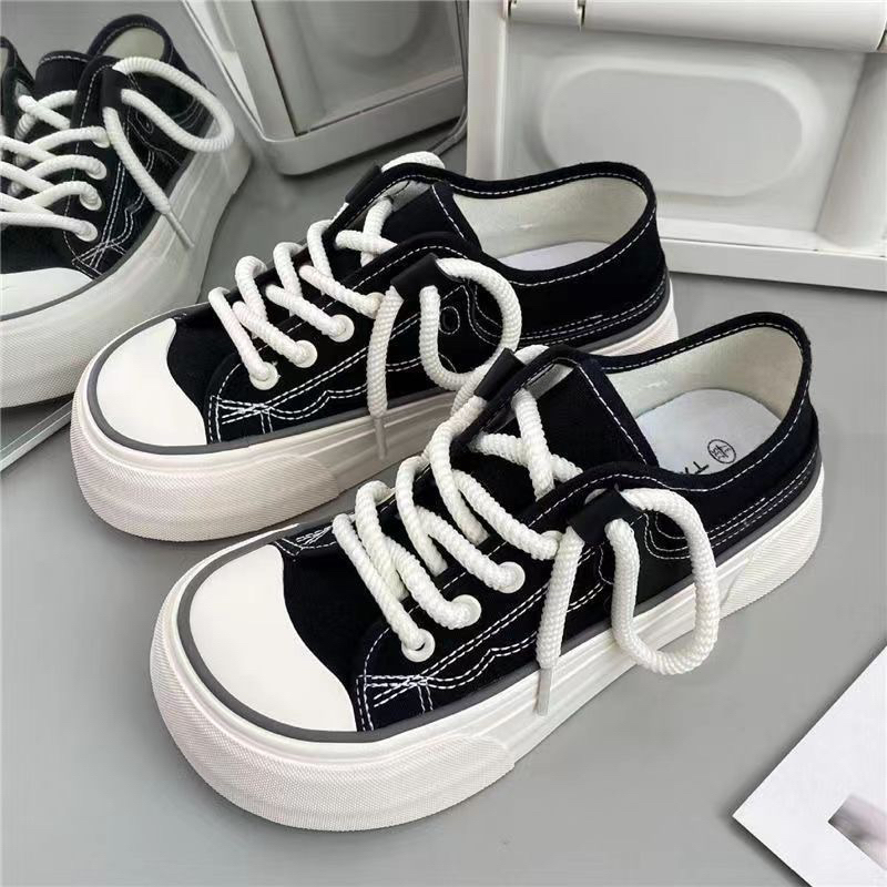 Giày thể thao nữ thời trang, Mẫu giày bánh mì mới nhất 2023, nâng đế siêu hack dáng MSP: C-2