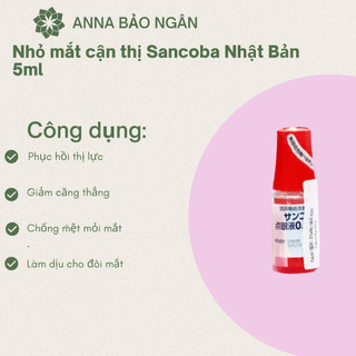 Nhỏ mắt cận thị Sancoba Nhật Bản 5ml