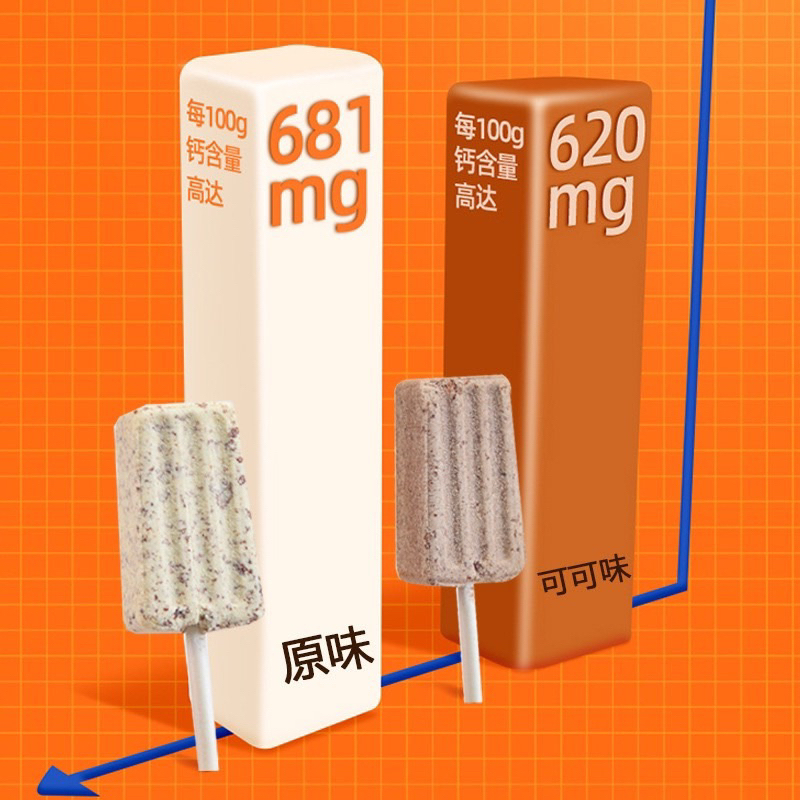 Một kẹo que kem cacao lúa mạch Ovaltine - Hongkong | Ăn vặt ngon rẻ cho bé