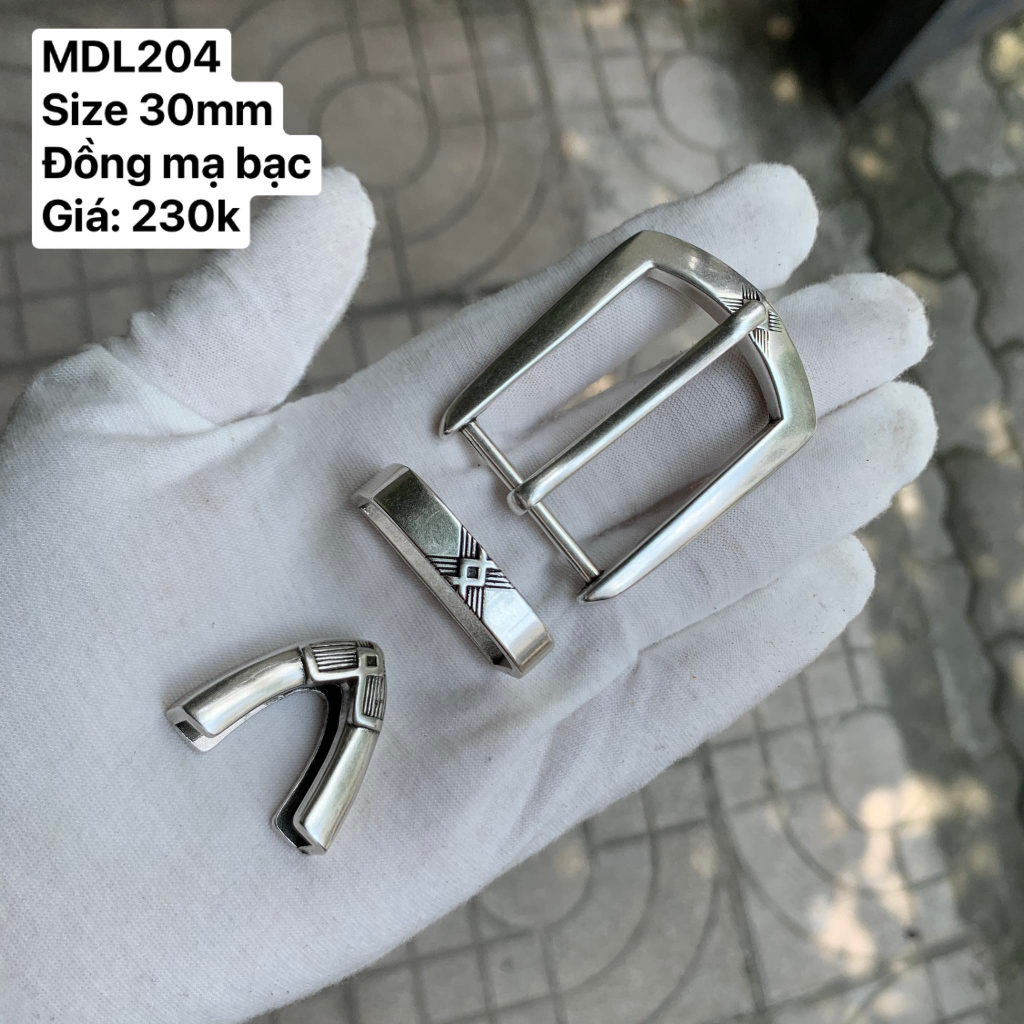Mặt dây lưng Nam Nữ size 30mm, mặt dây lưng vintage, mặt dây lưng 3 chi tết