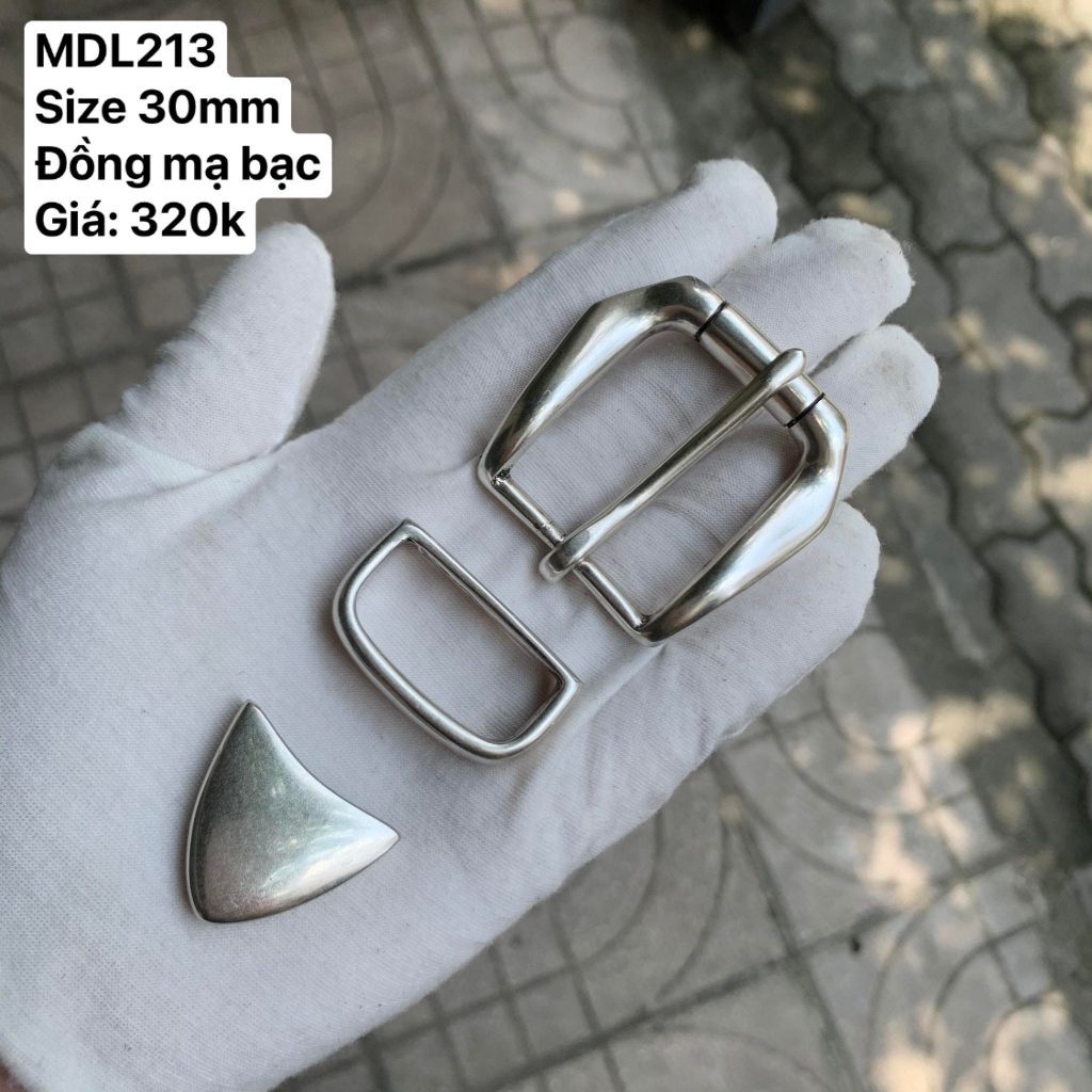 Mặt dây lưng Nam Nữ size 30mm, mặt dây lưng vintage, mặt dây lưng 3 chi tết