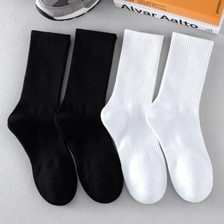 Tất Vớ Trơn Trắng ,Đen Thể Thao Nam Nữ Cổ Cao,Cổ Trung, Cổ Ngắn Thời Trang Unisex Style Hàn Quốc.