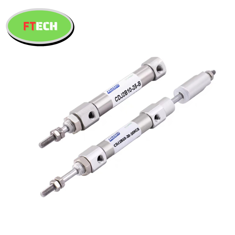 Xy Lanh Khí Nén Tròn Mini CDJ2D10-20Z/25Z/30Z/40Z/50Z-B
