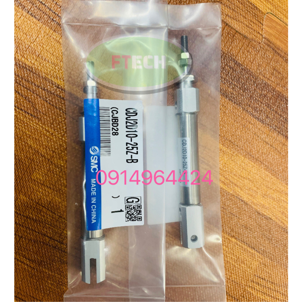 Xy Lanh Khí Nén Tròn Mini CDJ2D10-20Z/25Z/30Z/40Z/50Z-B