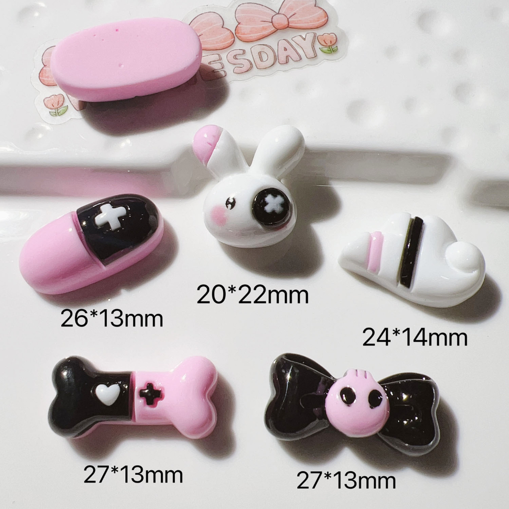 ⚡Kẹp Tóc Hình Đôi Cánh Và Trái Tim Dễ Thương y2k