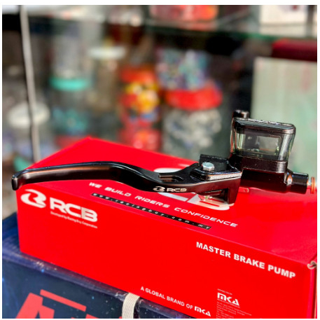 Tay thắng RCB bình dầu vuông như hình / Lắp được cho tất cả dòng xe Tay côn - Tay ga - Tay số