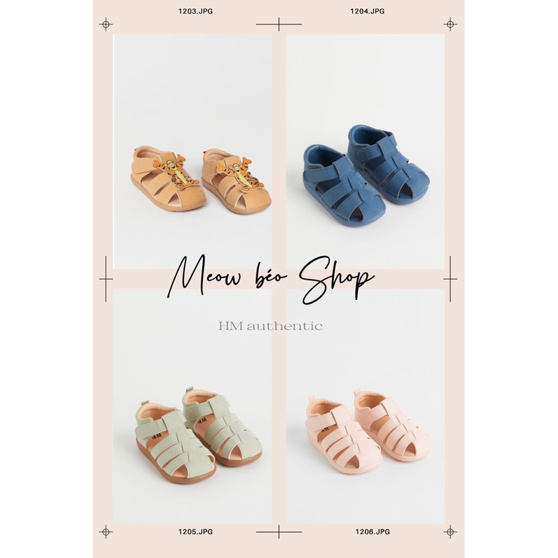 Xăng đan HM chính hãng cho bé - 100% authentic