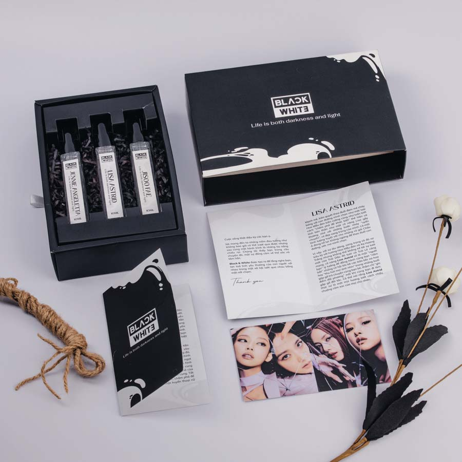 NƯỚC HOA BLACKANDWHITE QUYẾN RŨ, NHẸ NHÀNG, LƯU HƯƠNG LÂU 2ML/10ML/30ML