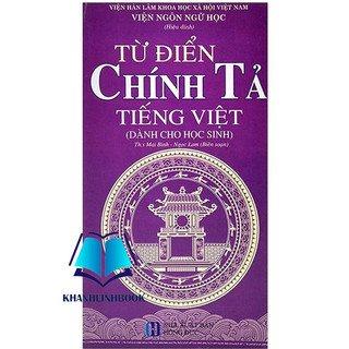 Sách Từ điển chính tả tiếng việt