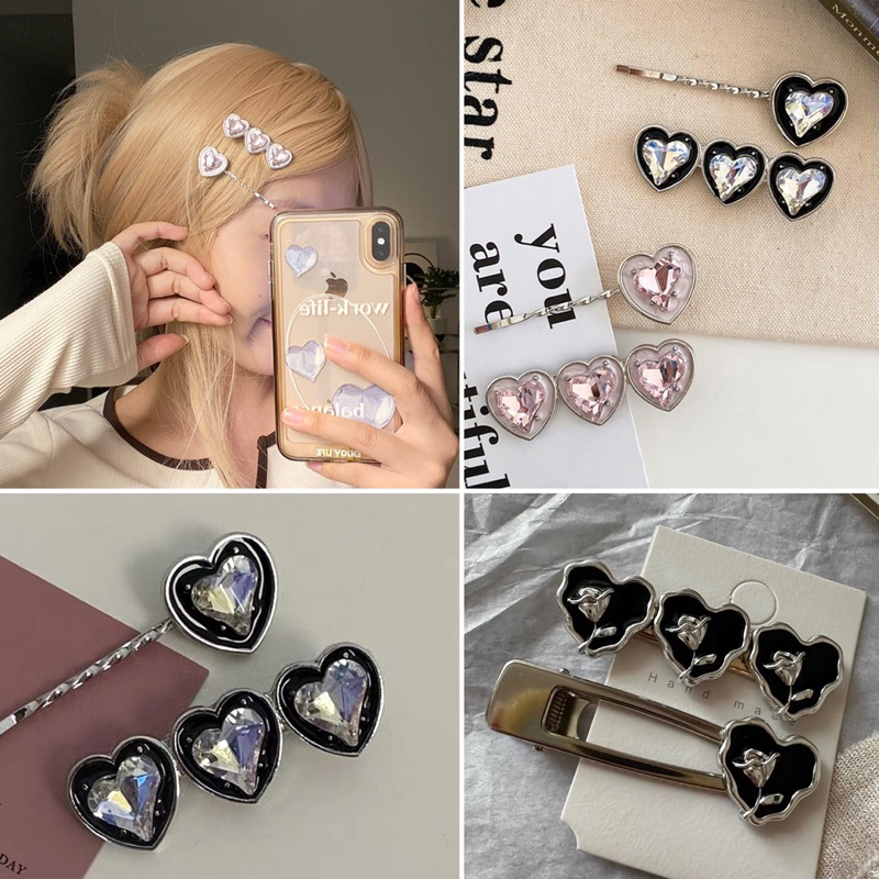 Set 2 kẹp tóc retro