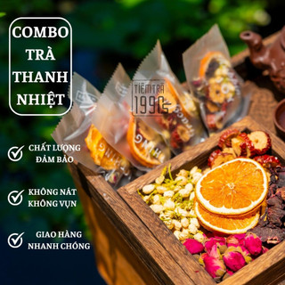 Combo trà thanh nhiệt giải độc mát gan - Tiệm trà 1990s trà thảo mộc