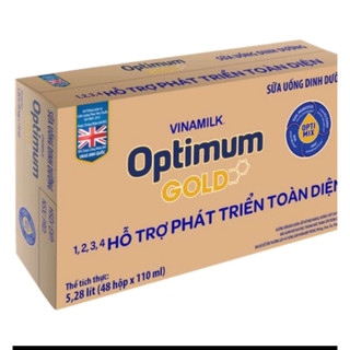 Sữa bột pha sẵn optimum gold vinamilk 110ml