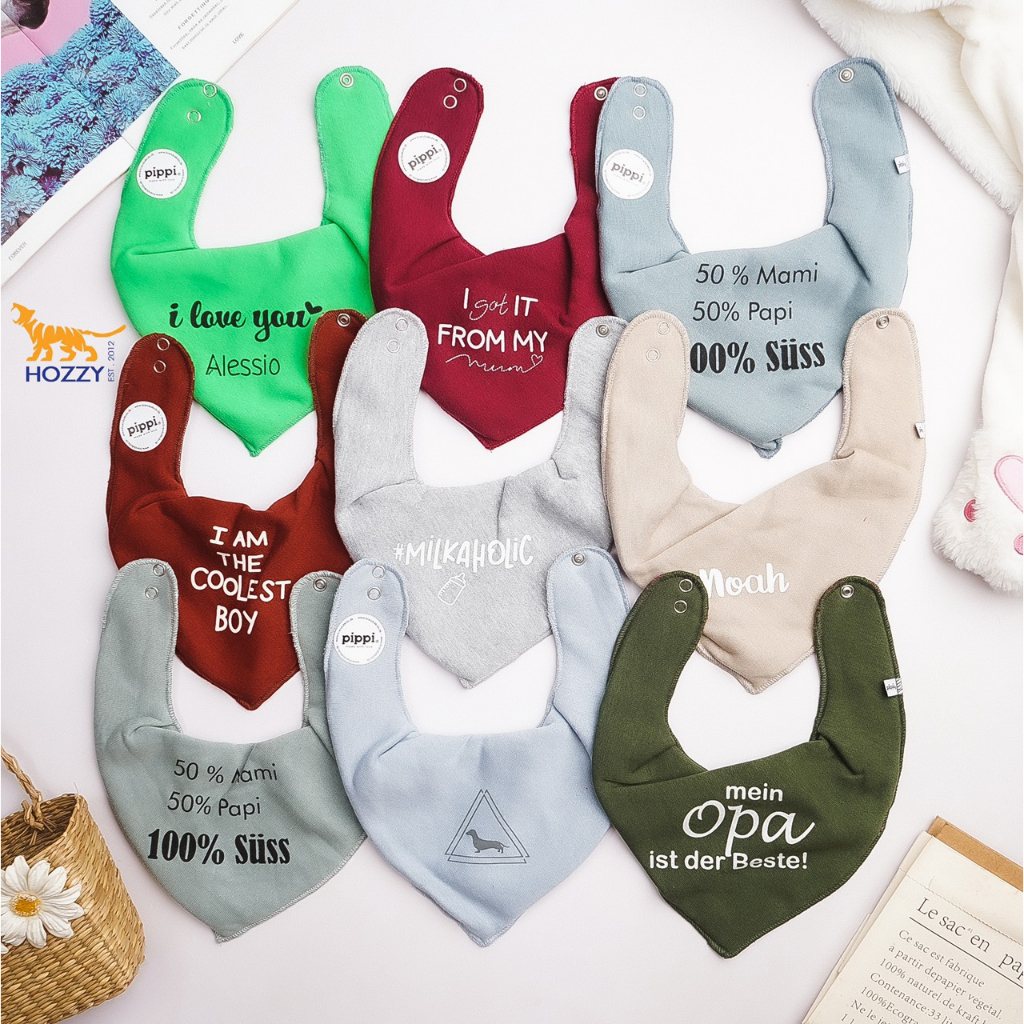 Yếm Pippi 3 lớp Hozzy