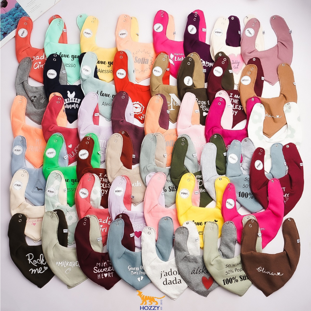 Yếm Pippi 3 lớp Hozzy