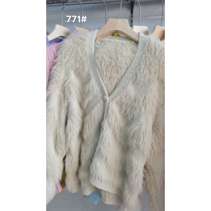 Áo cadigan len lông QC siêu xinh