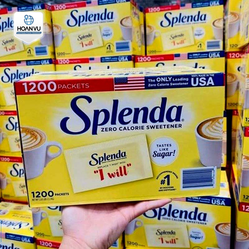 Set 100 gói đường ăn kiêng Splenda Zero Calorie - date 05.2025