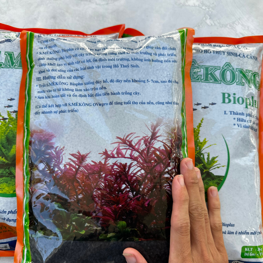 Phân nền thủy sinh S.MÊKÔNG Bioplus 2kg