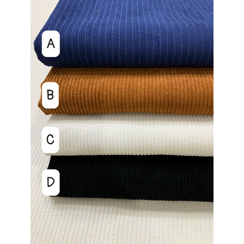 Vải nhung tăm trơn nhỏ, to dùng may quần áo, áo dài,váy,đồ bộ,túi ví... Hàng cây cắt mét - Shop Vải Bưởi Tây