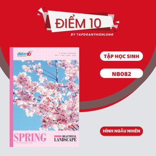 Tập học sinh 80 trang Điểm 10 NB-082 hình ngẫu nhiên