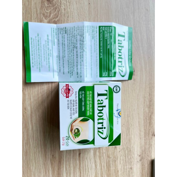 Chất xơ hòa tan Tabotriz -  Dùng cho người bị táo bón, trĩ, an toàn cho bà bầu - Hộp 20 gói - Nhà thuốc Gia Đình