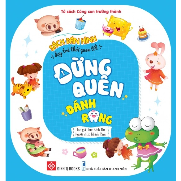 Sách-Sách dán hình dạy trẻ thói quen tốt