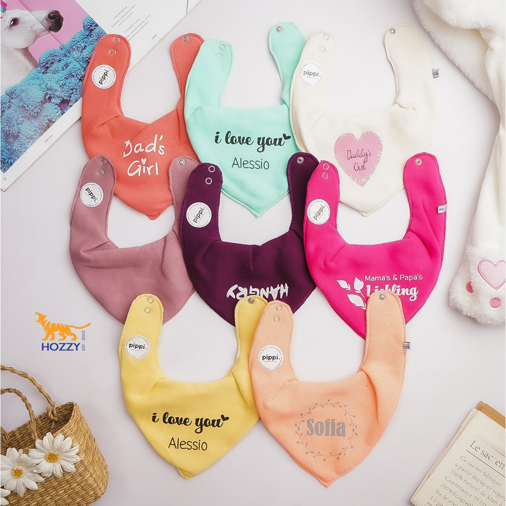 Yếm Pippi 3 lớp Hozzy
