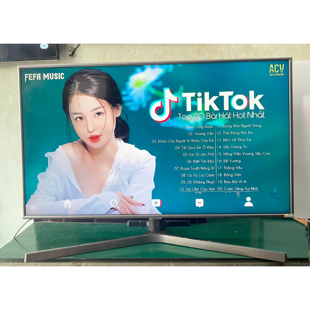 Tivi samsung 43 inch smart 4k có giọng nói mới 99% mạng nhanh
