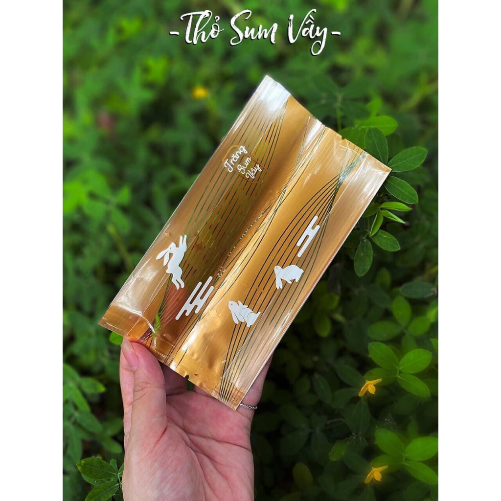 Túi đựng bánh trung thu mẫu sen, thiên điểu, thỏ, thỏ sum vầy, thỏ ngọc bánh 150gr tập 100 chiếc