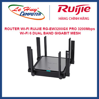 Bộ phát wi-fi ruijie rg-ew3200gx pro 3200mbps wi-fi 6 dual band gigabit mesh