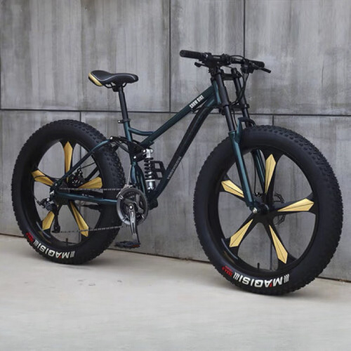 Xe bánh béo vành đúc bánh 26 inch thời thượng, xe 21 tốc độ - Tặng kèm full phụ kiện