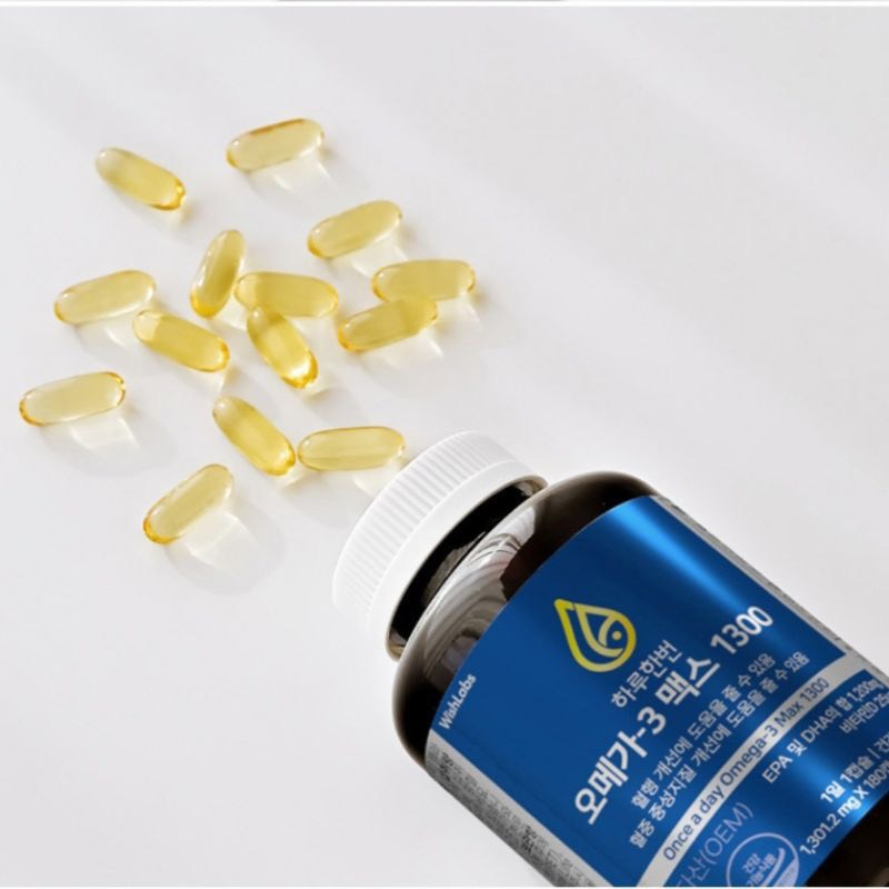 VIÊN UỐNG BỔ SUNG OMEGA-3 MAX 1300MG WISHLABS HỘP 180 VIÊN