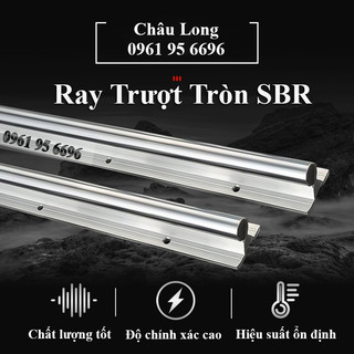 Thanh Ray Trượt Tròn Dài 1.5m SBR12 16 Mạ Crom Cao Cấp