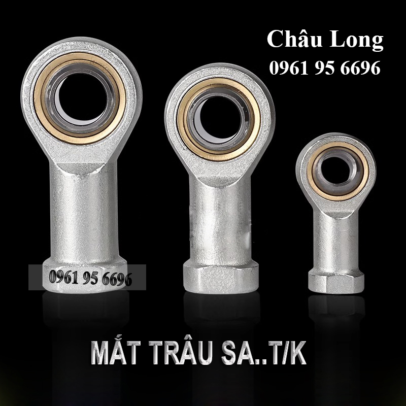 Vòng Bi Mắt Trâu SI SA5 6 8 10 12 14 16 18 20 22T/K Bạc Đạn Mắt Trâu Loại Tốt