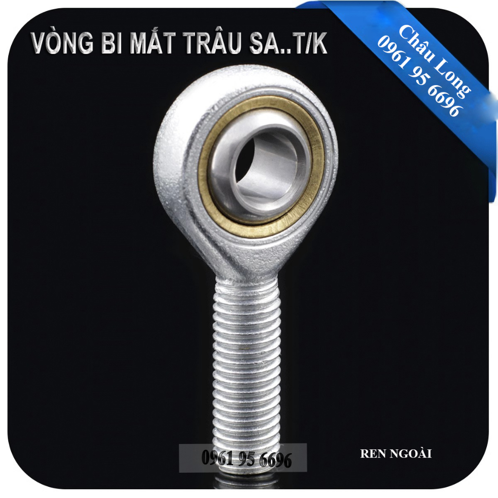 Vòng Bi Mắt Trâu SI SA5 6 8 10 12 14 16 18 20 22T/K Bạc Đạn Mắt Trâu Loại Tốt