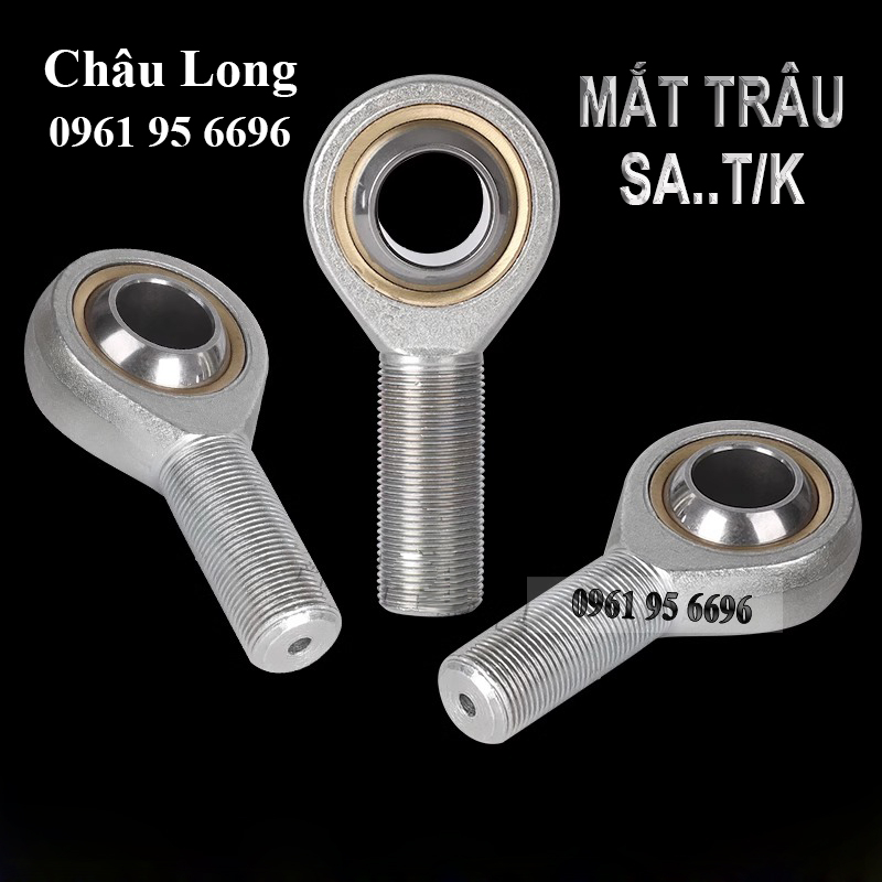 Vòng Bi Mắt Trâu SI SA5 6 8 10 12 14 16 18 20 22T/K Bạc Đạn Mắt Trâu Loại Tốt