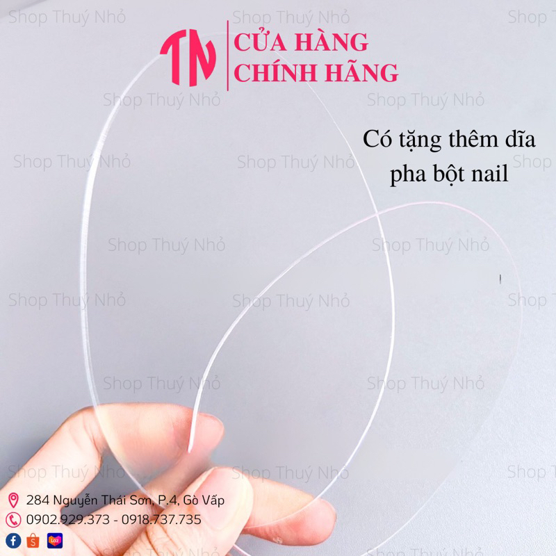 Bảng trưng móng mẫu nail mica cứng cáp cao cấp dạng móc treo phơi đồ dễ thương dụng cụ làm móng tay nghệ thuật nail