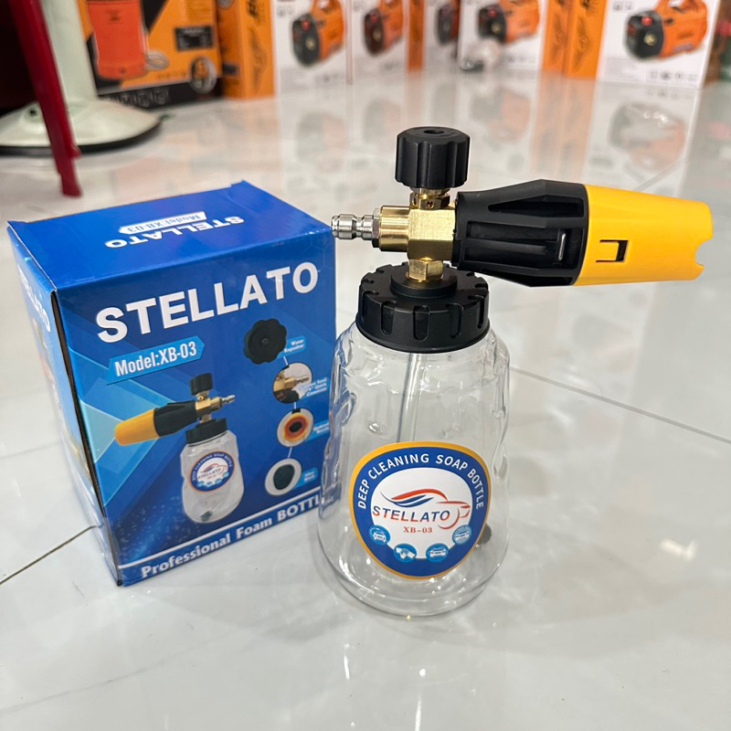 Bình Phun Bọt Tuyết 1L STELLATO XB-03 Miệng Rộng Cao Cấp
