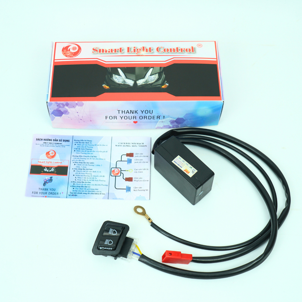 Mạch tắt đèn gắn cho Vario 150-160. Chính hãng BH 1 năm