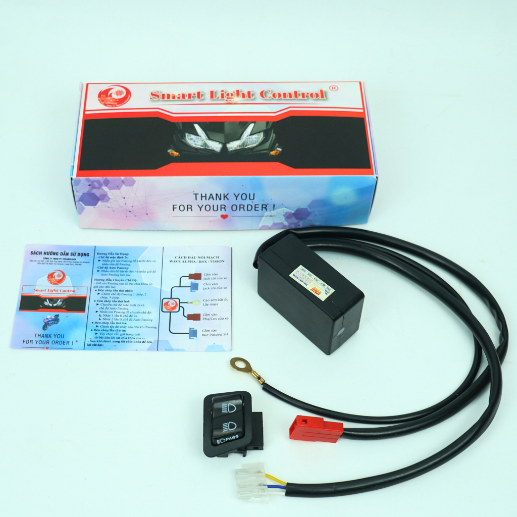 Mạch tắt đèn gắn cho Vario 150-160. Chính hãng BH 1 năm