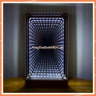 Phim dán kính làm gương led vô cực, hộp đèn vô cực, gương vô tận
