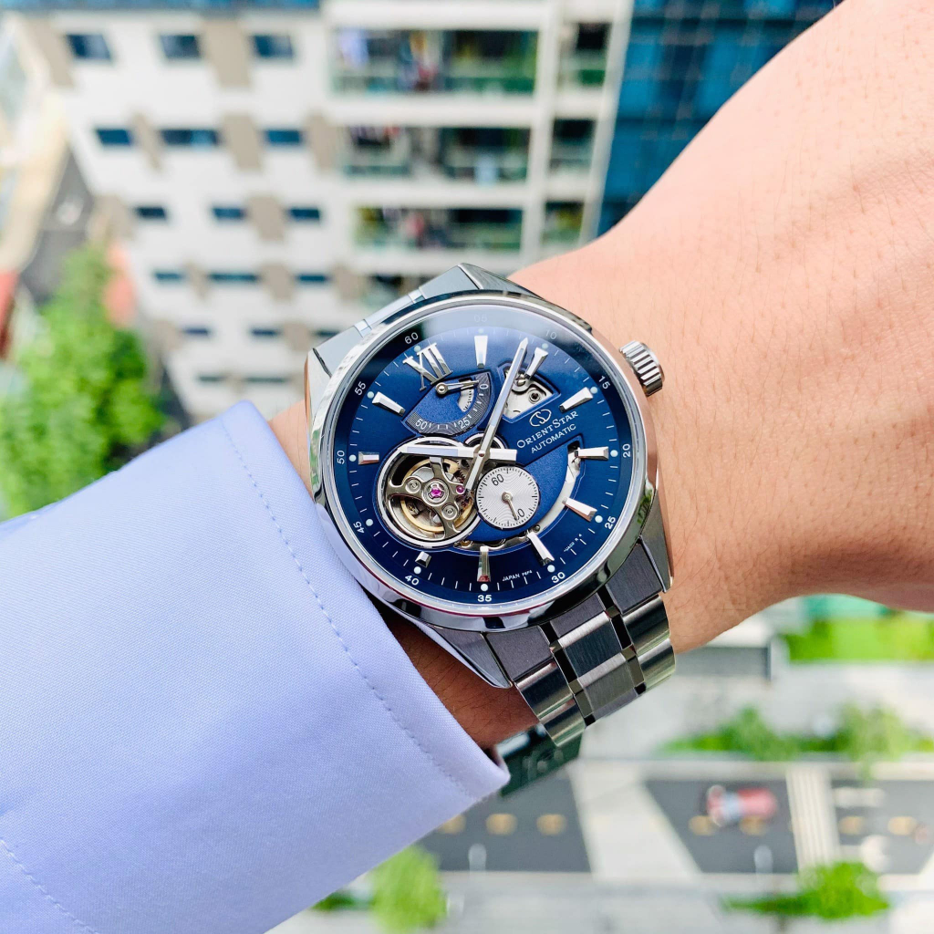 Đồng Hồ Nam ORIENT Star Joker 50H RE-AV0003L00B Chính Hãng Tặng Dây Da Cao Cấp